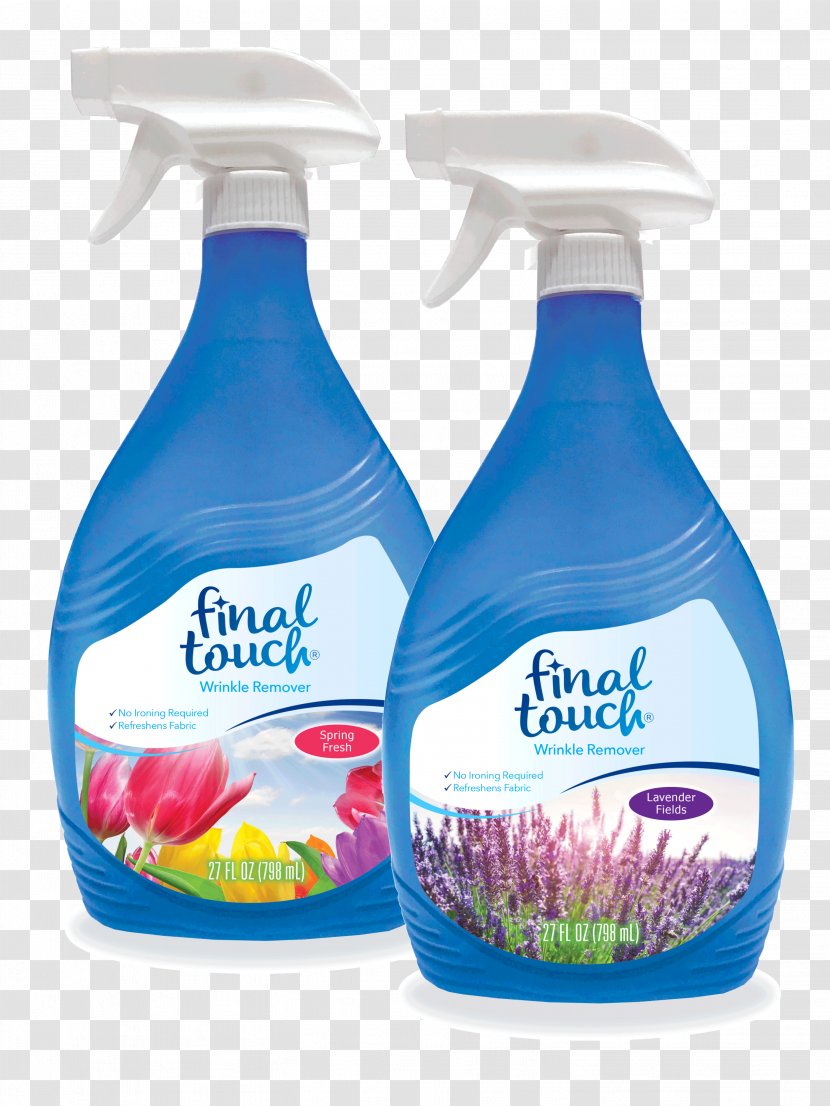 Final Touch Ultra Concentrated Fabric Softener Dishwashing Liquid Plastic Bottle - Clothes Line - Symbol Transparent PNG