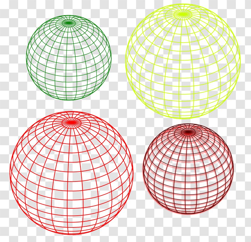 Globe Wire-frame Model Clip Art - Wireframe Transparent PNG