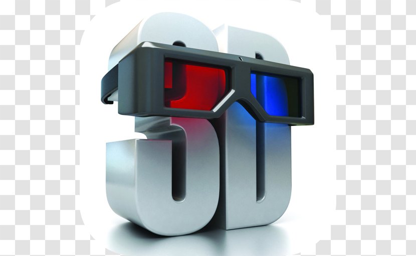 3D Film Stereoscopy Anaglyph Polarized System - 3d - Stereophonic Sound Transparent PNG