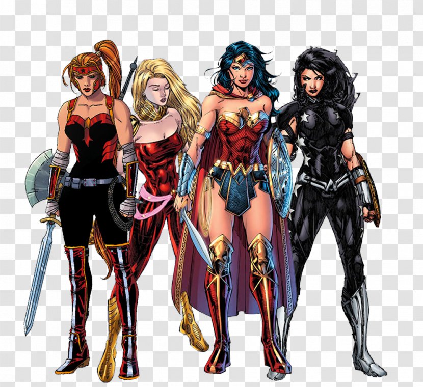 Wonder Woman Superman Artemis Of Bana-Mighdall Comics Comic Book - Cartoon - Women Transparent PNG