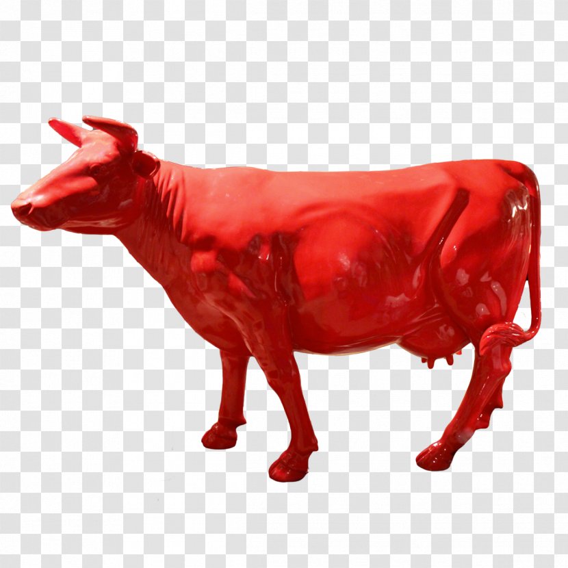 Cattle Glass Fiber Ox Cow Resin Transparent PNG