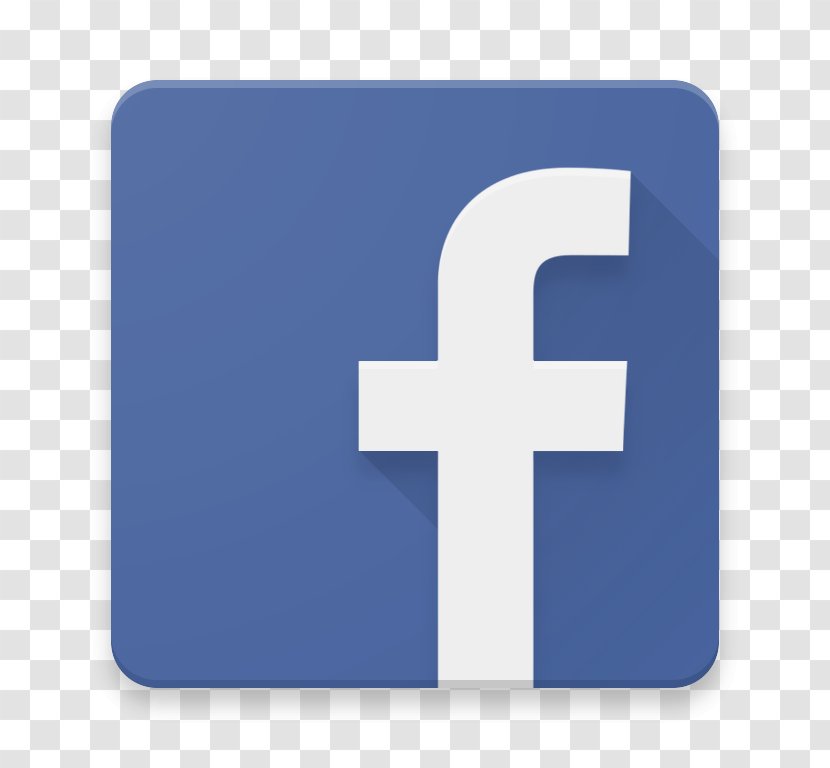 Social Media Facebook Network Advertising Networking Service - Blue - Apps Icons Transparent PNG