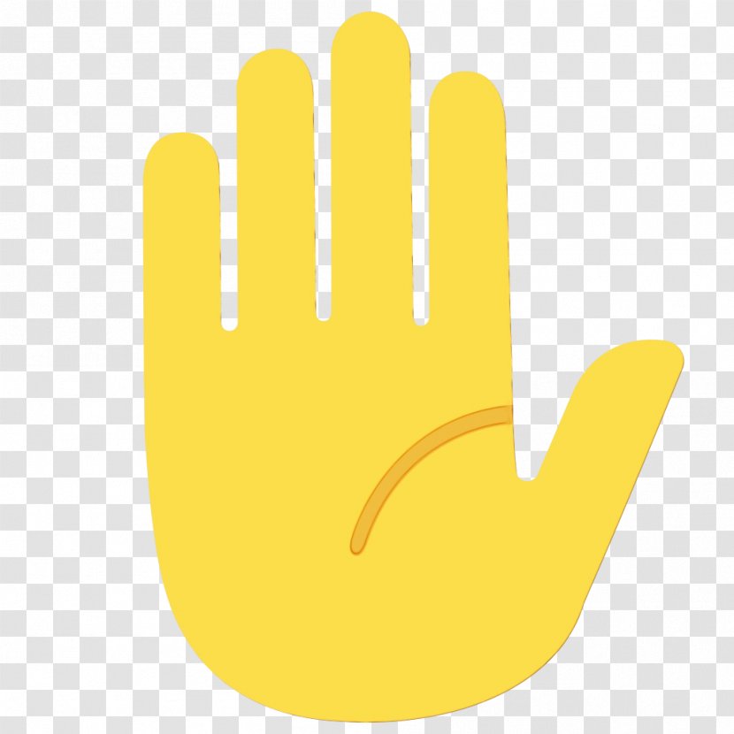 Thumb Yellow - Thumbs Signal - Logo Transparent PNG
