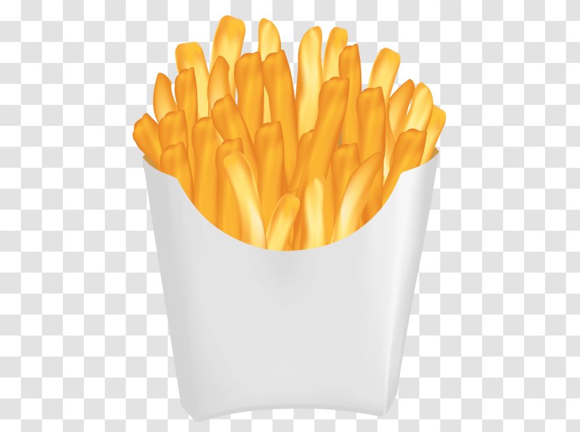 French Fries Hamburger Fried Chicken Fish And Chips Cuisine - Orange Transparent PNG