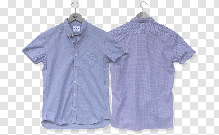 Blouse T-shirt Dress Shirt Clothes Hanger Collar - Button Transparent PNG
