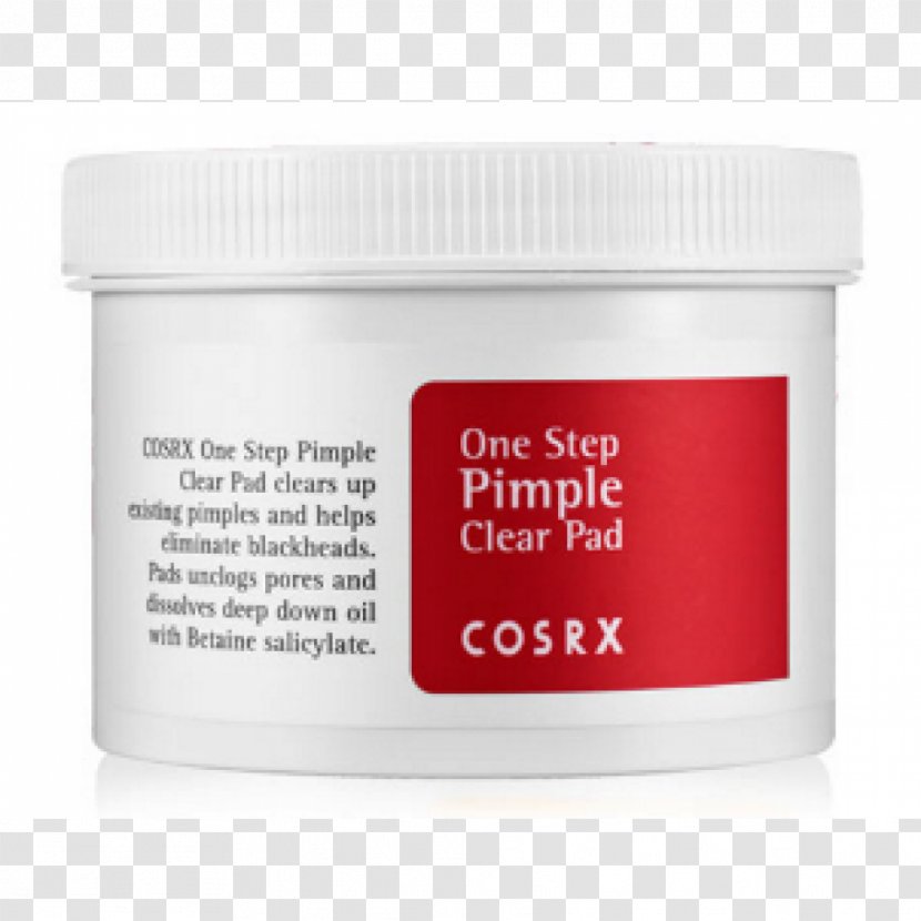 COSRX One Step Pimple Clear Facial Pad Moisture Up Acne Cosmetics - Face Transparent PNG