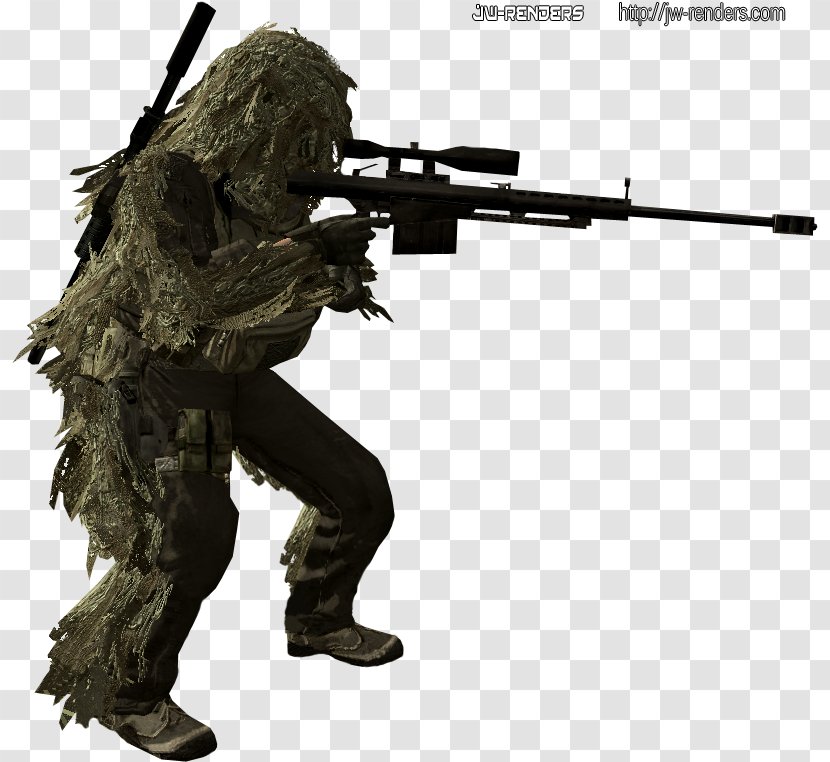 Call Of Duty: Modern Warfare 2 Duty 4: Ghillie Suits Alliance Valiant Arms - Silhouette - Flower Transparent PNG
