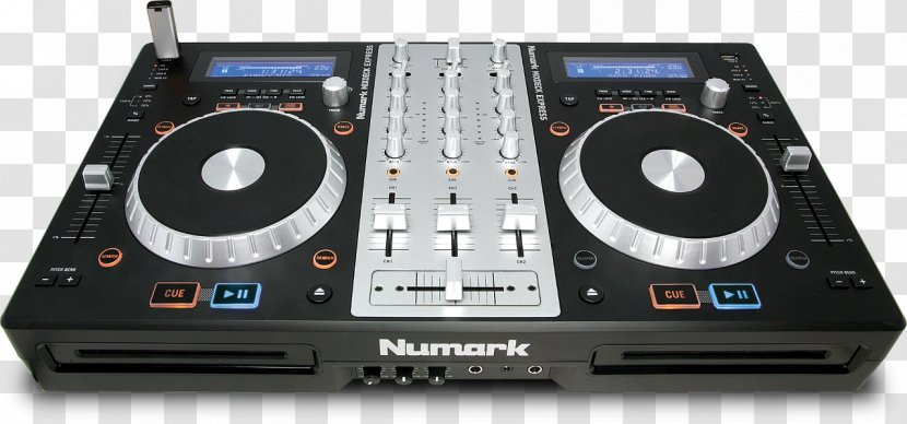 DJ Controller Disc Jockey MIDI Computer Numark Industries - Media Player - Dj Set Transparent PNG