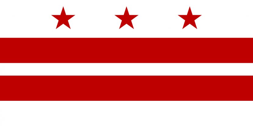 Flag Of Washington, D.C. The United States - Washington - Usa Art Transparent PNG