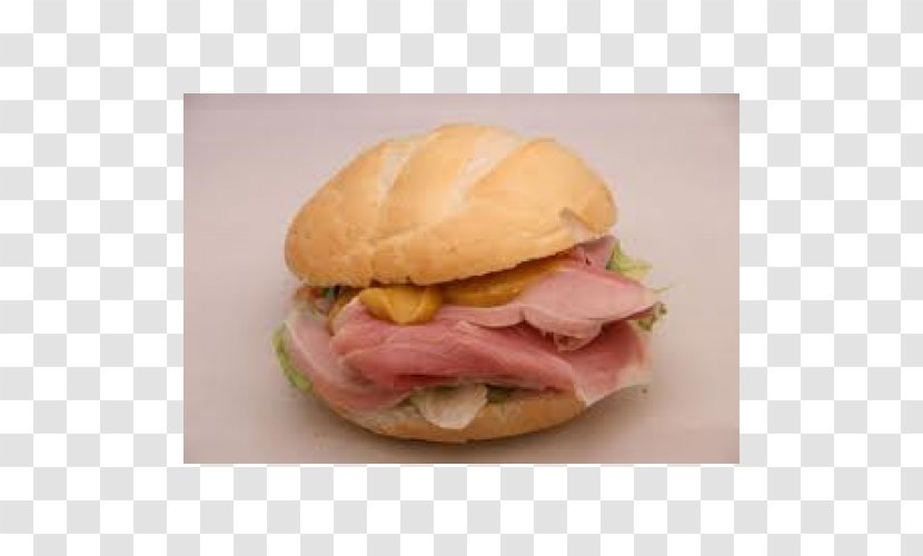 Slider Ham And Cheese Sandwich Cheeseburger Submarine - Mortadella Transparent PNG