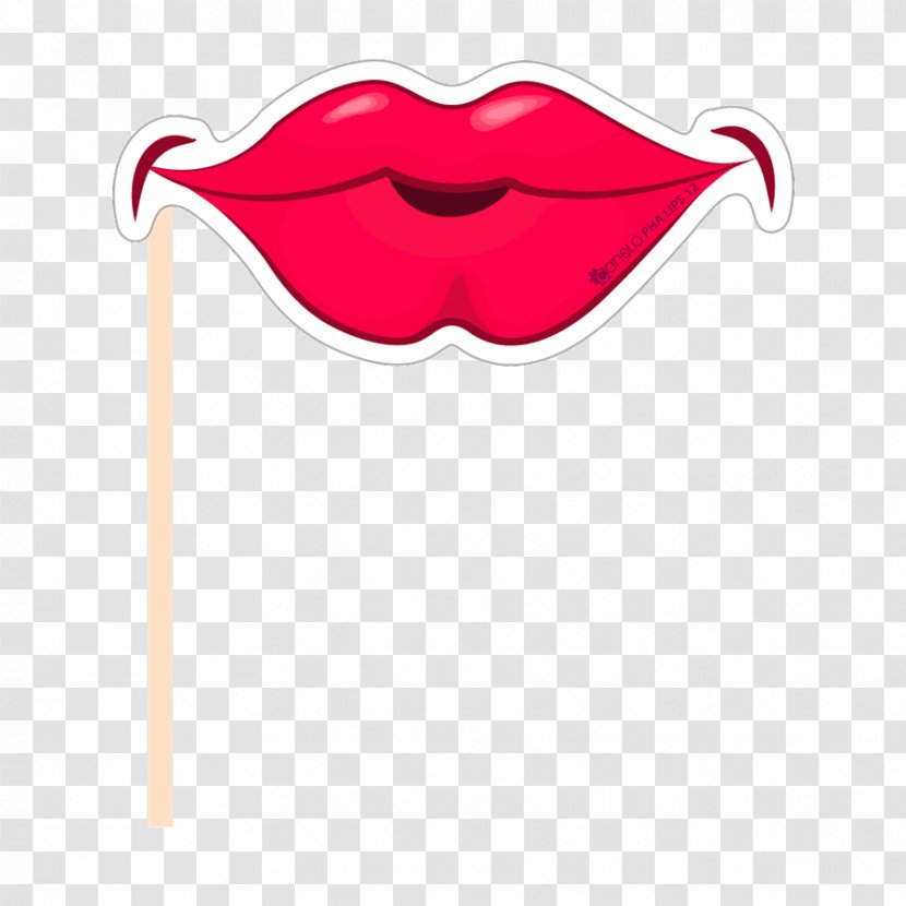 Lip Mouth Photo Booth Photocall - PHOTO BOOTH Transparent PNG