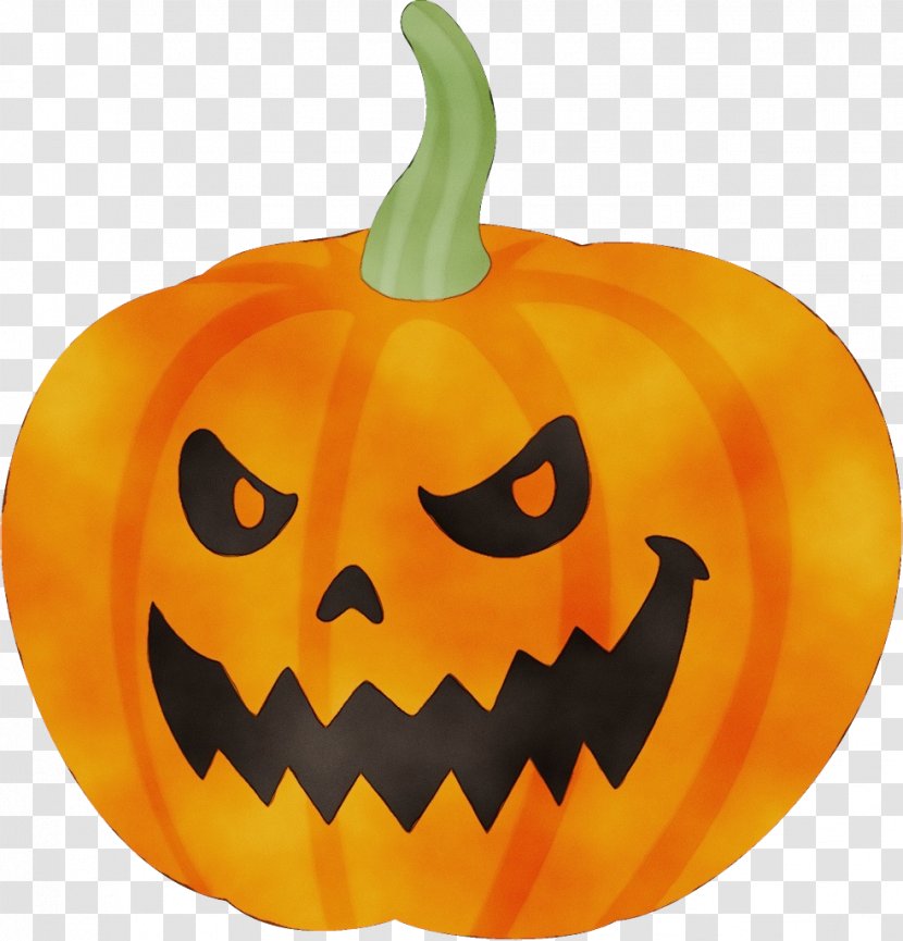 Pumpkin - Wet Ink - Plant Yellow Transparent PNG