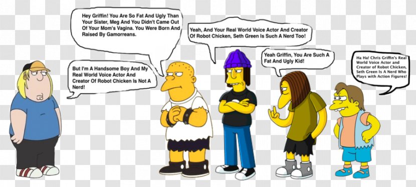 Chris Griffin Meg Peter Animated Series Art - Seth Green Transparent PNG