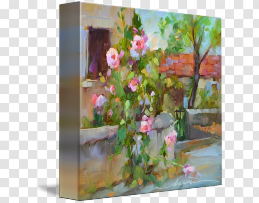 Floral Design Flower Bouquet Acrylic Paint - Painting Transparent PNG