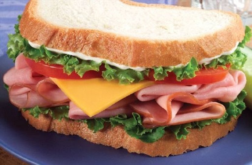 Delicatessen Submarine Sandwich Club Ham And Cheese Breakfast - Jamon Transparent PNG