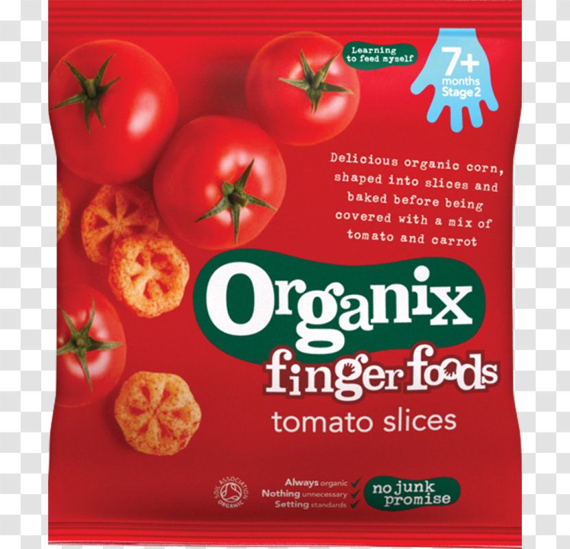 Organic Food Finger Rice Cake Tomato - Vegetable Transparent PNG