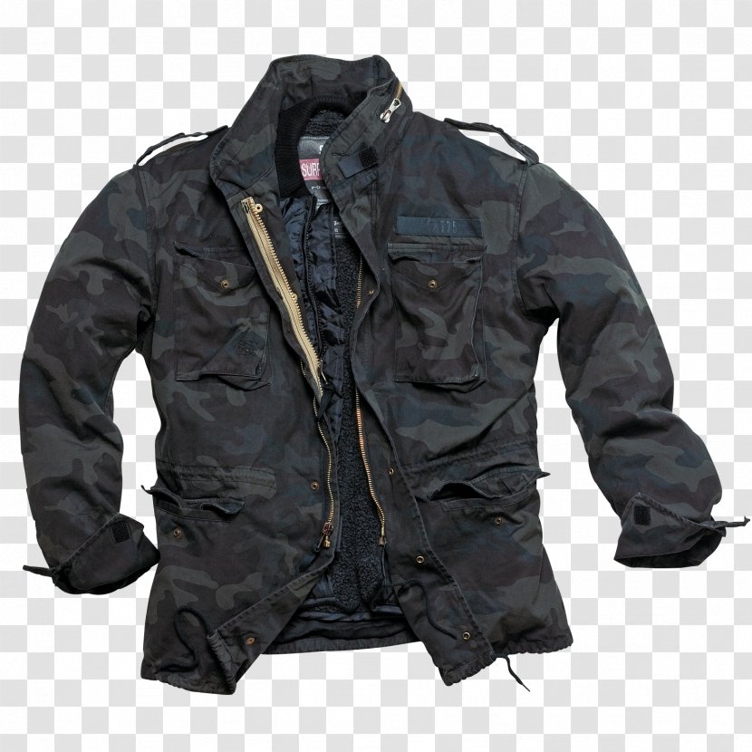 M-1965 Field Jacket Military Surplus Clothing - Coat Transparent PNG