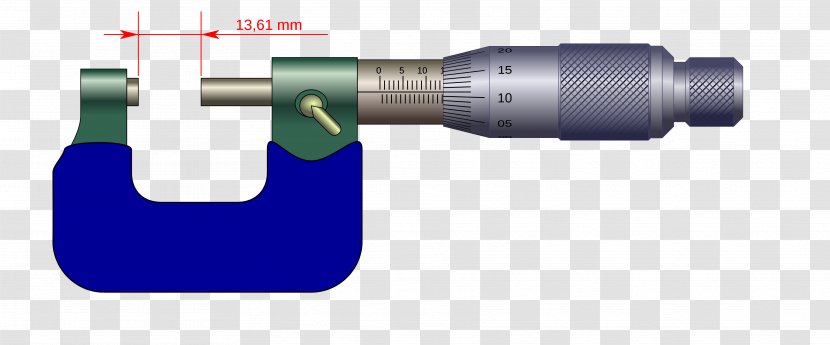 Calipers Micrometer Metric System Unit Of Measurement Imperial And US Customary Systems - Inch - Micrófono Transparent PNG