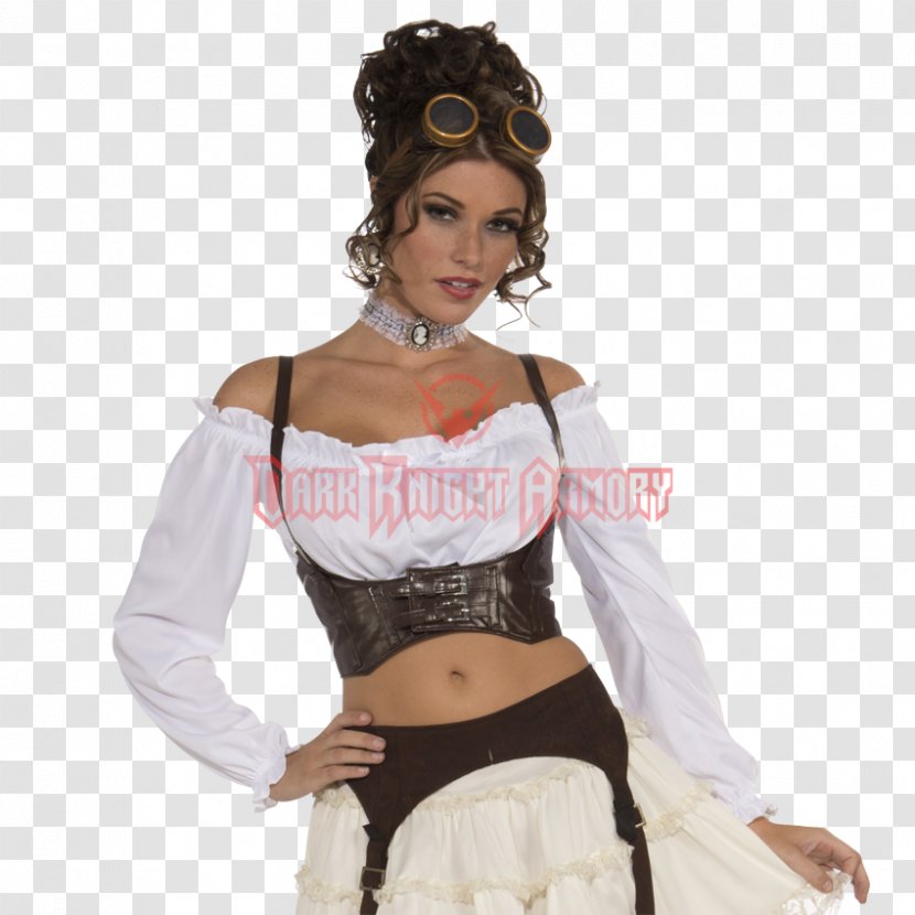 Victorian Era Steampunk Fashion Costume Belt - Tree Transparent PNG