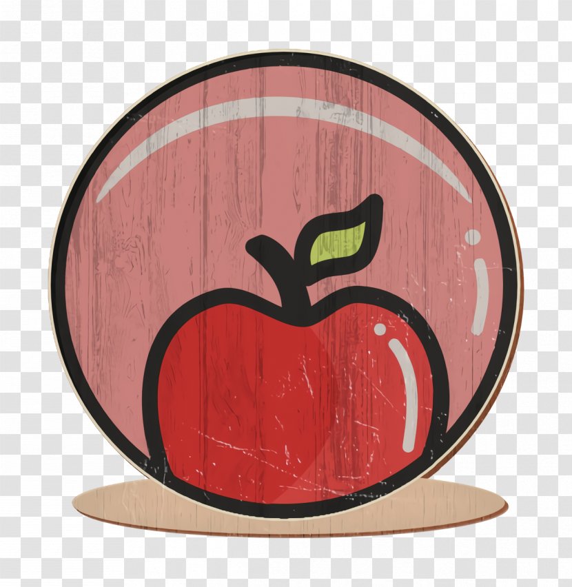 Apple Icon Education Fitness - Pumpkin - Peach Transparent PNG