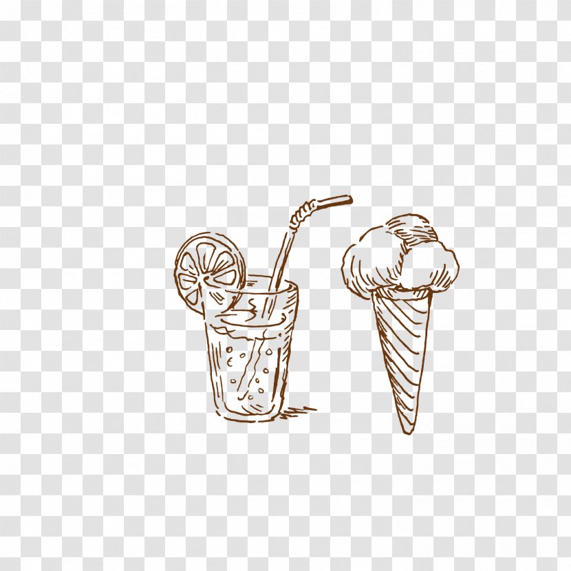 Drawing Template - Cones Drinks Transparent PNG
