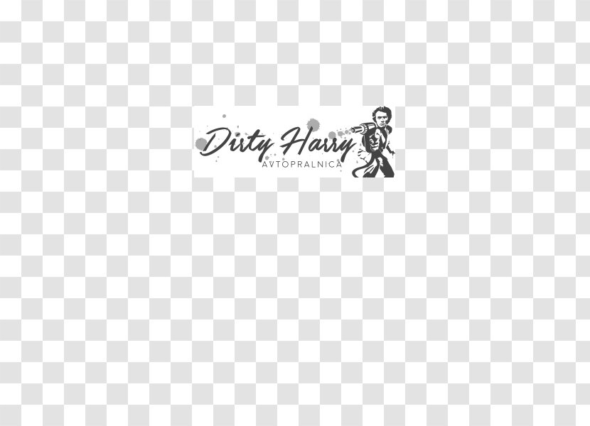 Logo Brand Line White Font - Dirty Harry Transparent PNG
