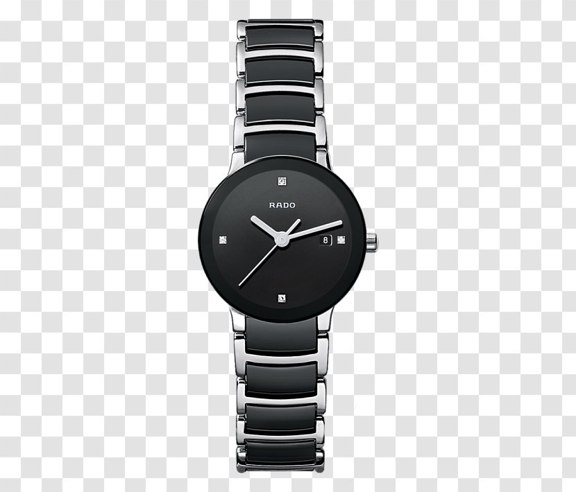 Rado Centrix Analog Watch Swiss Made - Ceramic Transparent PNG