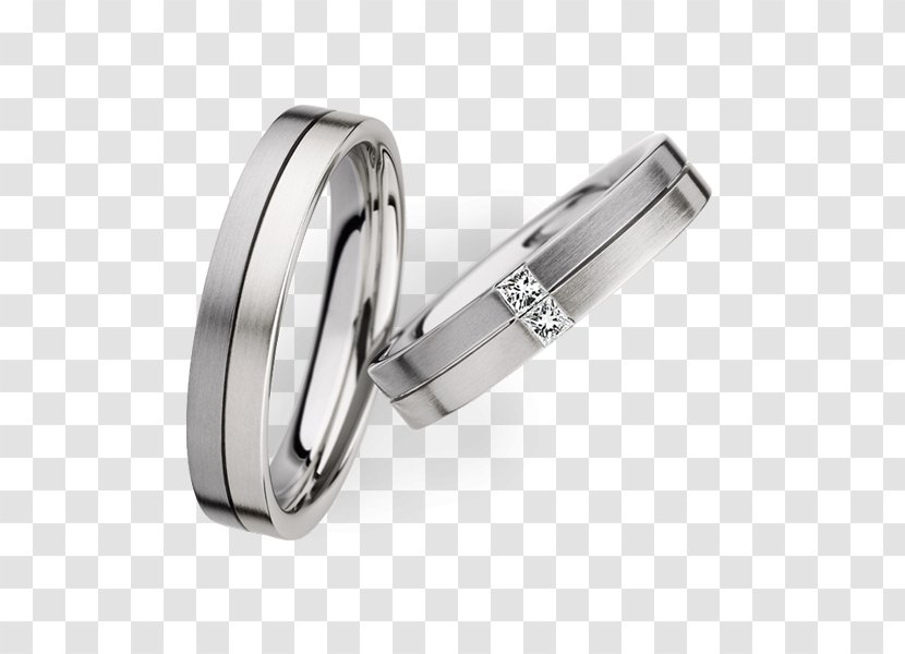 Wedding Ring Białe Złoto Platinum クリスチャンバウアー - Jewellery Transparent PNG