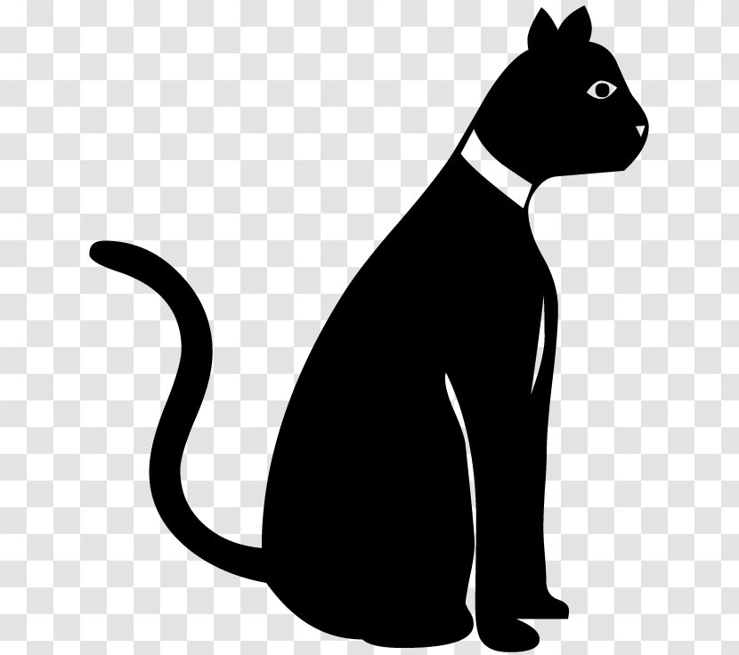 Cat Whiskers Drawing Clip Art - Silhouette Transparent PNG