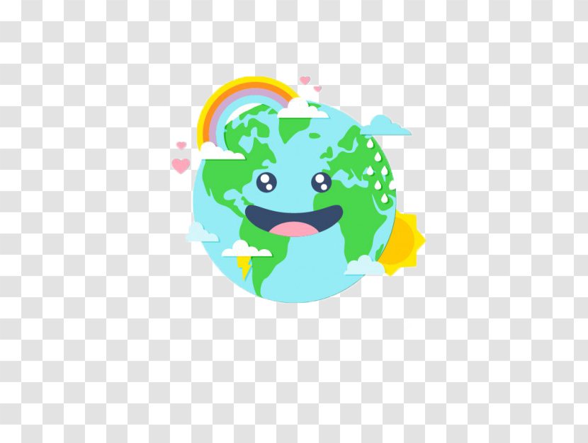 Earth World Environment Day Cartoon Cuteness Transparent PNG