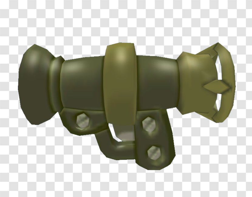 Worms 3D WMD Bazooka - Metal - Missile Sprite Transparent PNG