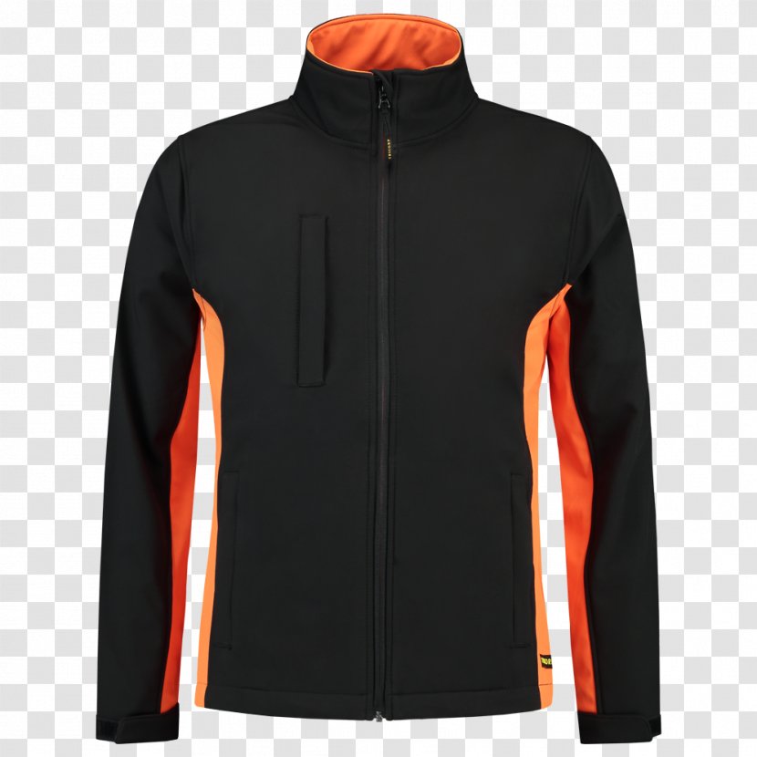 Workwear Jacket High-visibility Clothing Black Sleeve - Cordura Transparent PNG