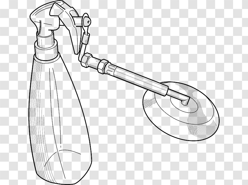 Spray Bottle Aerosol Clip Art - Paint - Cartoon Barber Transparent PNG