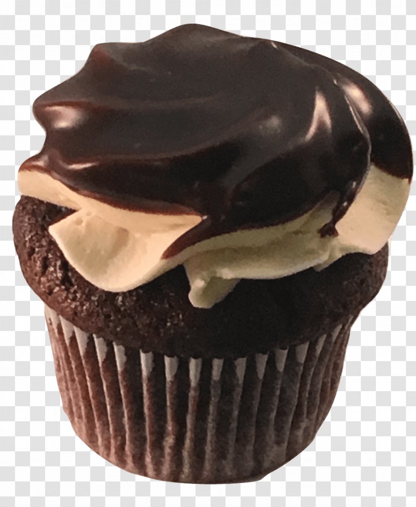 Cupcake Chocolate Cake Layer Birthday Bossche Bol - Buttercream - Peanut Flavor Transparent PNG