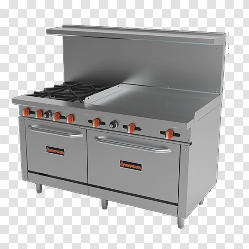 Gas Stove Cooking Ranges Oven Griddle - Brenner Transparent PNG