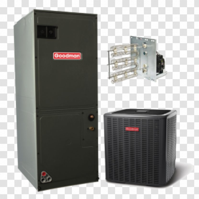 Furnace Air Conditioning Heat Pump Seasonal Energy Efficiency Ratio - Hvac Transparent PNG