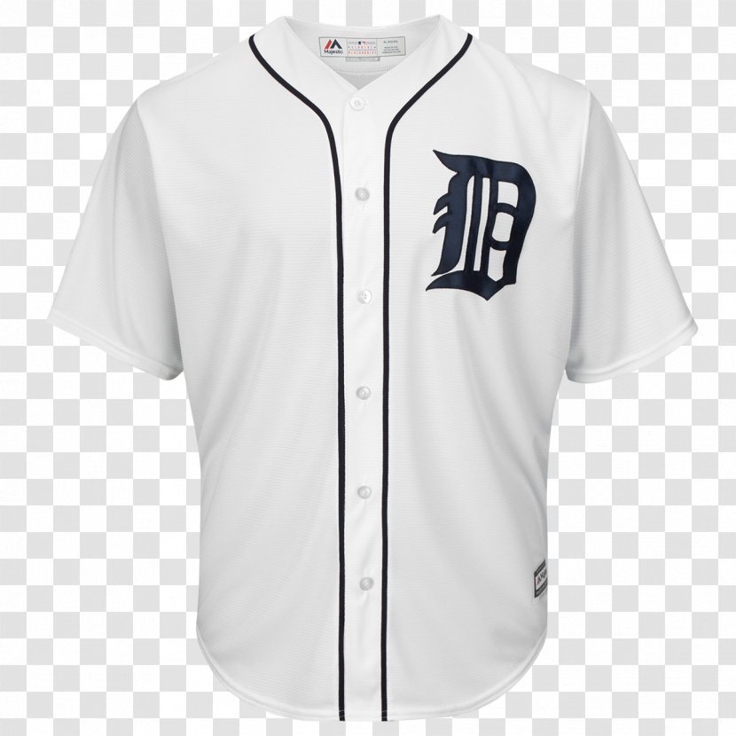 Detroit Tigers T-shirt MLB Jersey Majestic Athletic - Mlb Transparent PNG