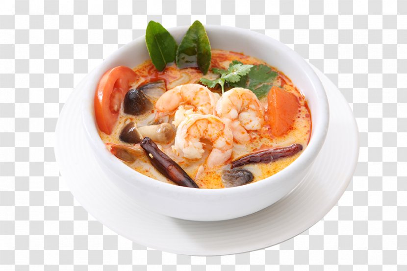 Tom Yum Thai Cuisine Hot And Sour Soup Asian Green Curry - Menu Transparent PNG