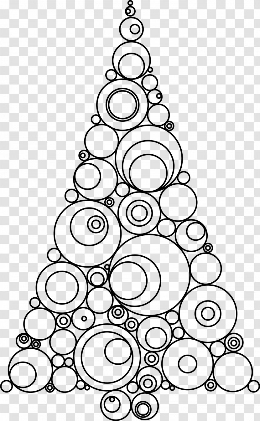 Christmas Tree Drawing Ornament Clip Art - Holiday - Doodle Transparent PNG