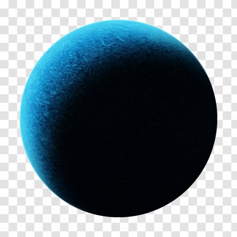 Cobalt Blue Turquoise Circle Sphere - Bonbones Transparent PNG