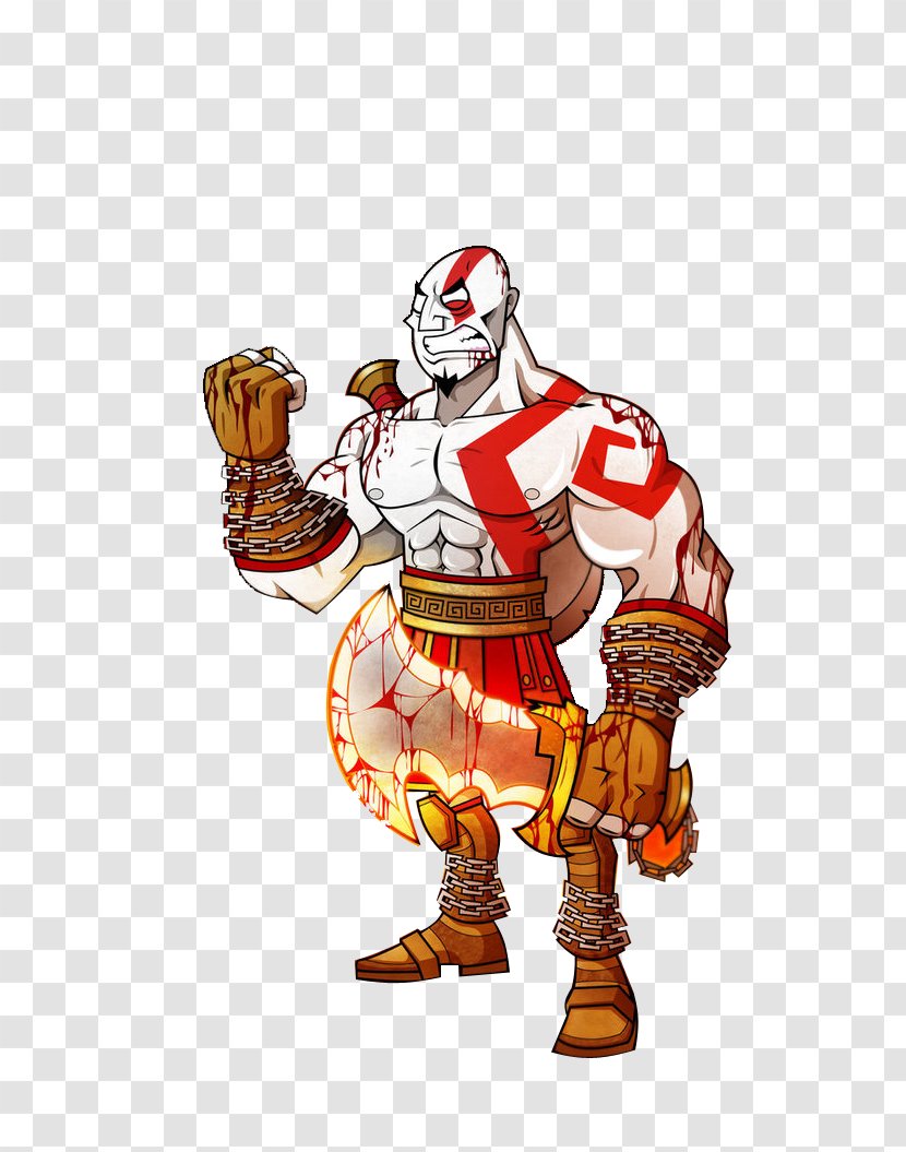 God Of War PlayStation 4 Cartoon 3 Kratos - Video Game Transparent PNG