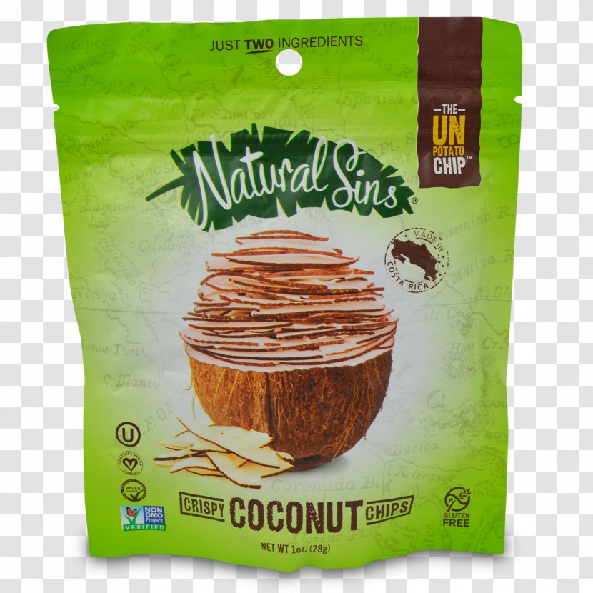 Potato Chip Snack Dried Fruit Food - Sugar - Coconut Transparent PNG