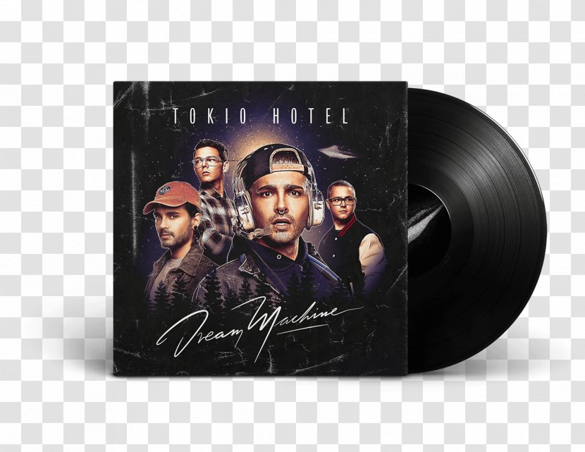 Dream Machine Tokio Hotel Album Compact Disc Boy Don't Cry - Cartoon - Tour & Travels Transparent PNG