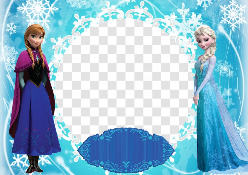 Elsa Anna Olaf Picture Frames - Heart - Frozen Castle Transparent PNG