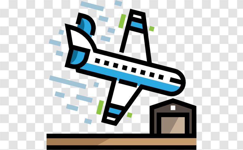 Airplane Flight Clip Art - Airport Transparent PNG