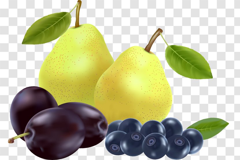 Pear Fruit Auglis - Natural Foods Transparent PNG