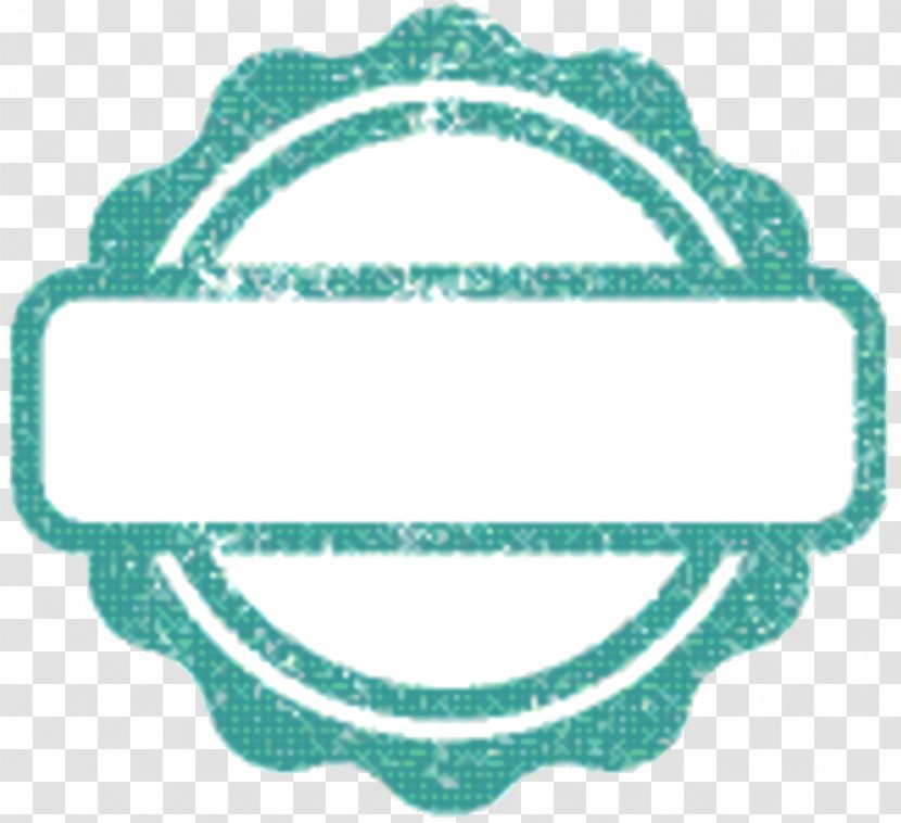 Green Circle - Turquoise - Sticker Label Transparent PNG