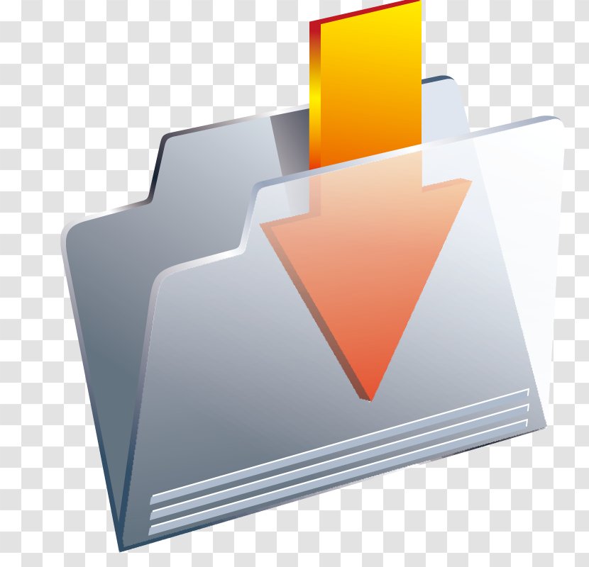Directory Download Paper Computer File - Brand - Vector Information Folder Transparent PNG