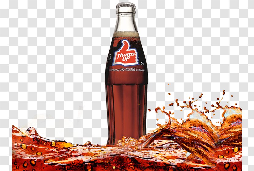 Coca-Cola Fizzy Drinks Beer Pepsi - Glass Bottle - Cold Drink Transparent PNG