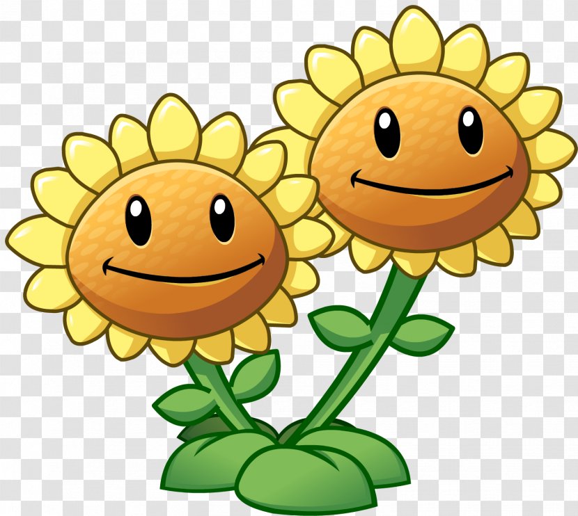 Plants Vs. Zombies 2: It's About Time Zombies: Garden Warfare Common Sunflower - Happiness - Leaf Transparent PNG